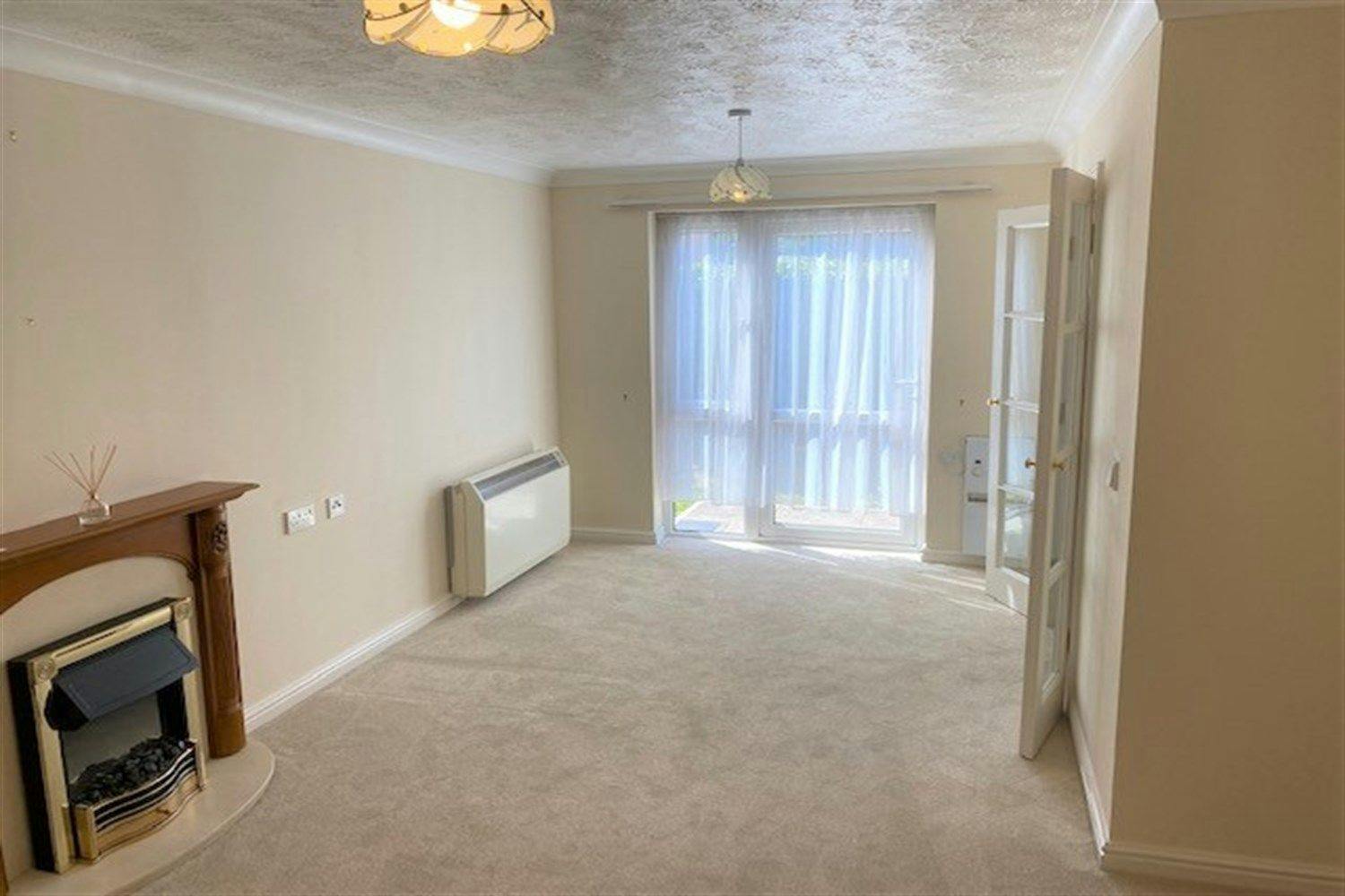 Living Room at Conrad Court Retirement Apartment in Stanford-le-Hope, Thurrock