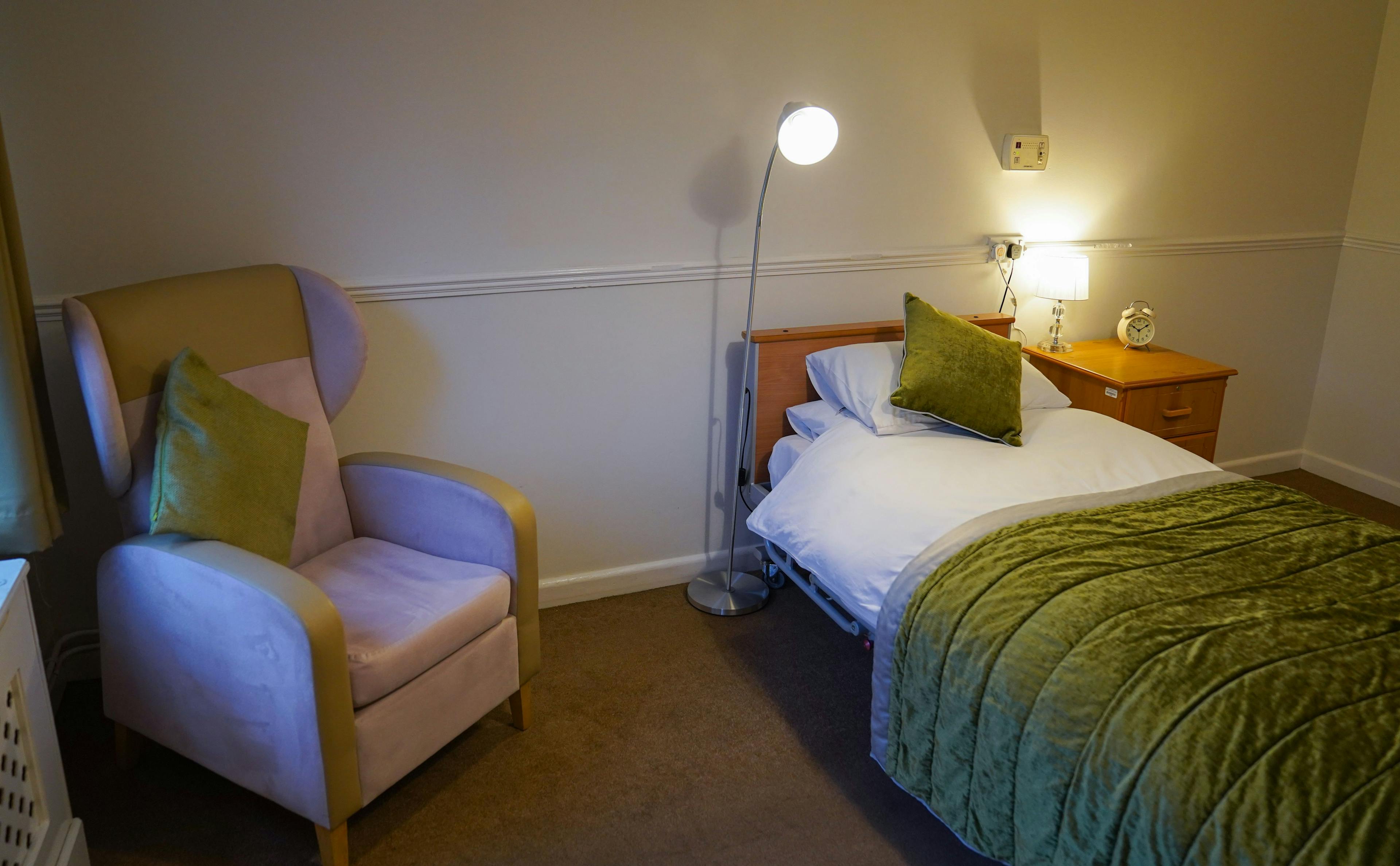 Bedroom of Greenslades in Exeter, Devon