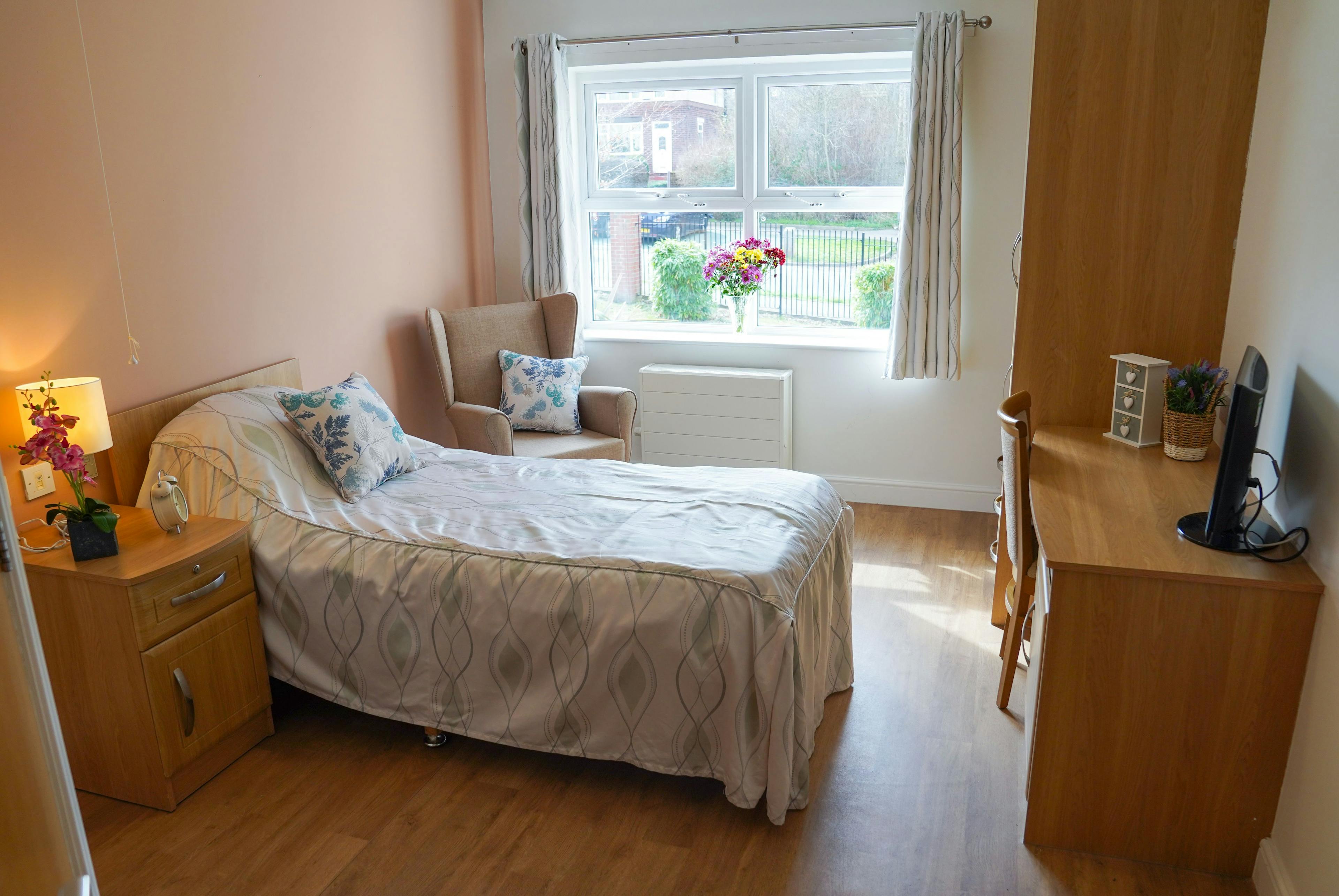 Bedroom of Park View in Sheffield, South Yorkshire