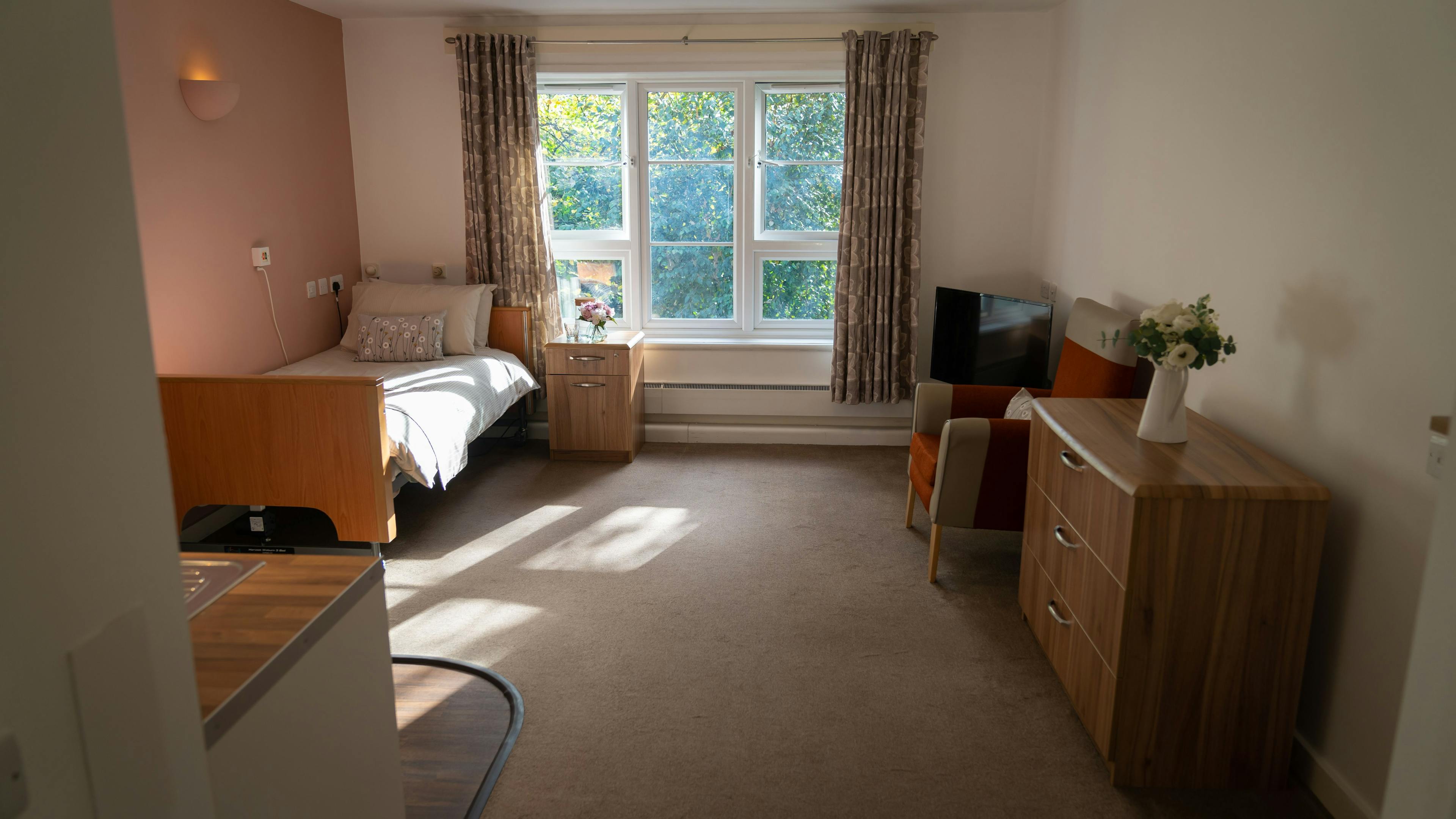 Bedroom at Ashna House Care Home in Streatham, London