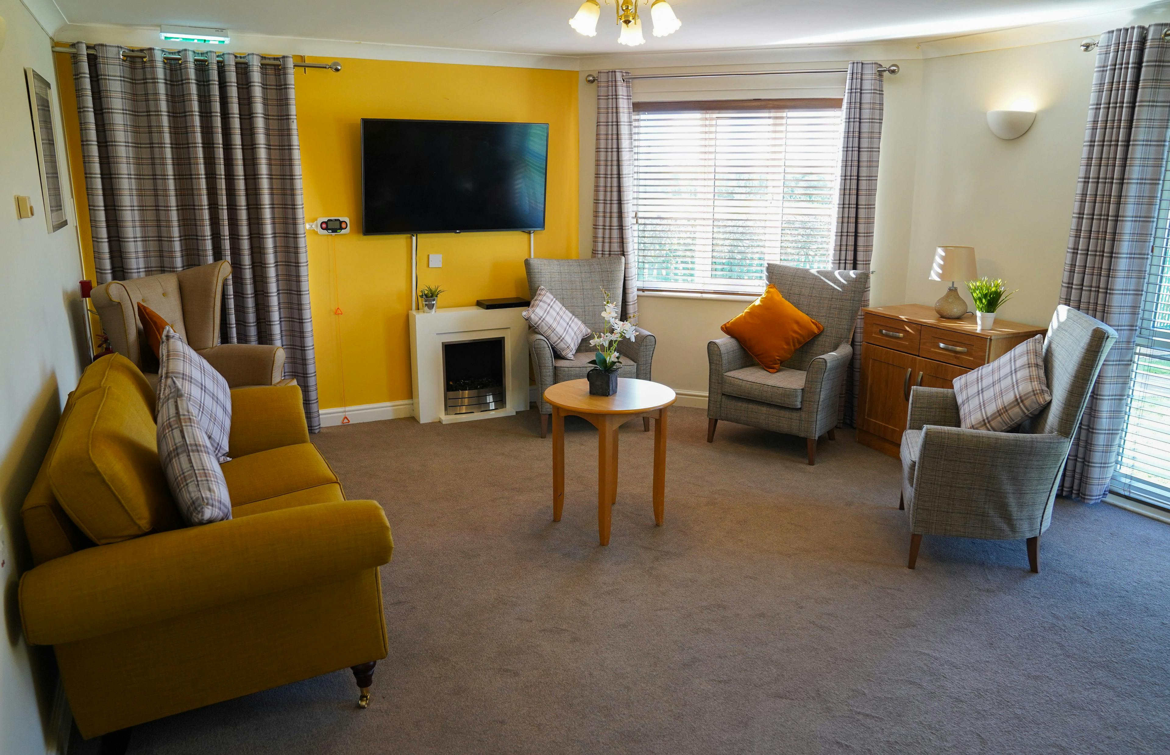 Communal Area at Ashwood Park Care Home in Peterlee, County Durham