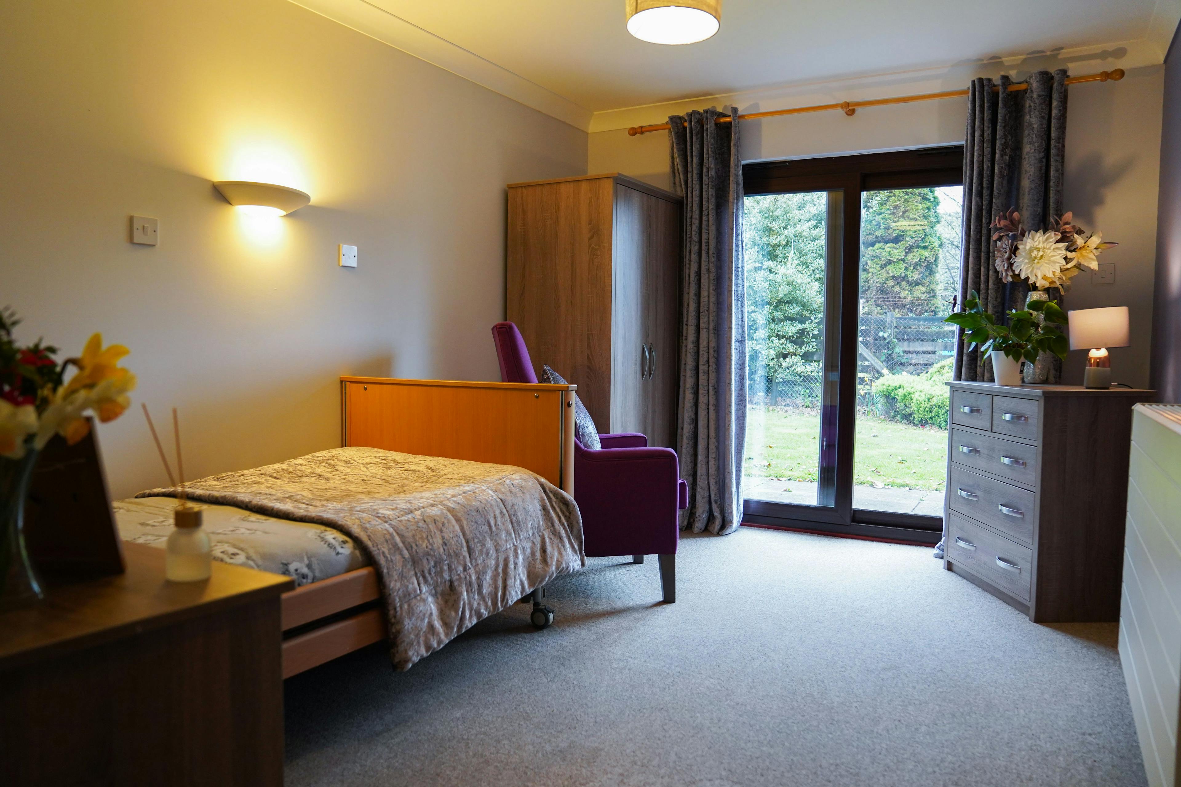 Bedroom of Kintyre House in Invergordon, Scotland