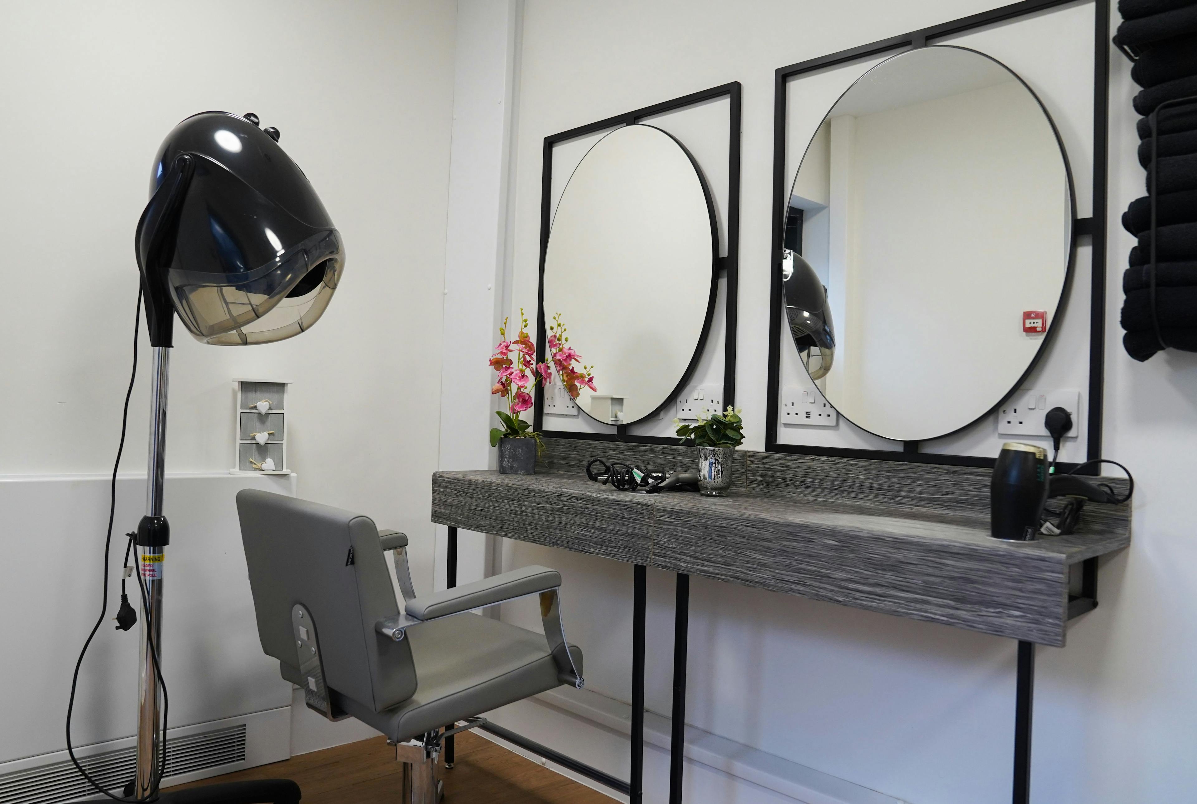 Salon at Broadmeadow Court Care Home in Newcastle-under-Lyme, Staffordshire