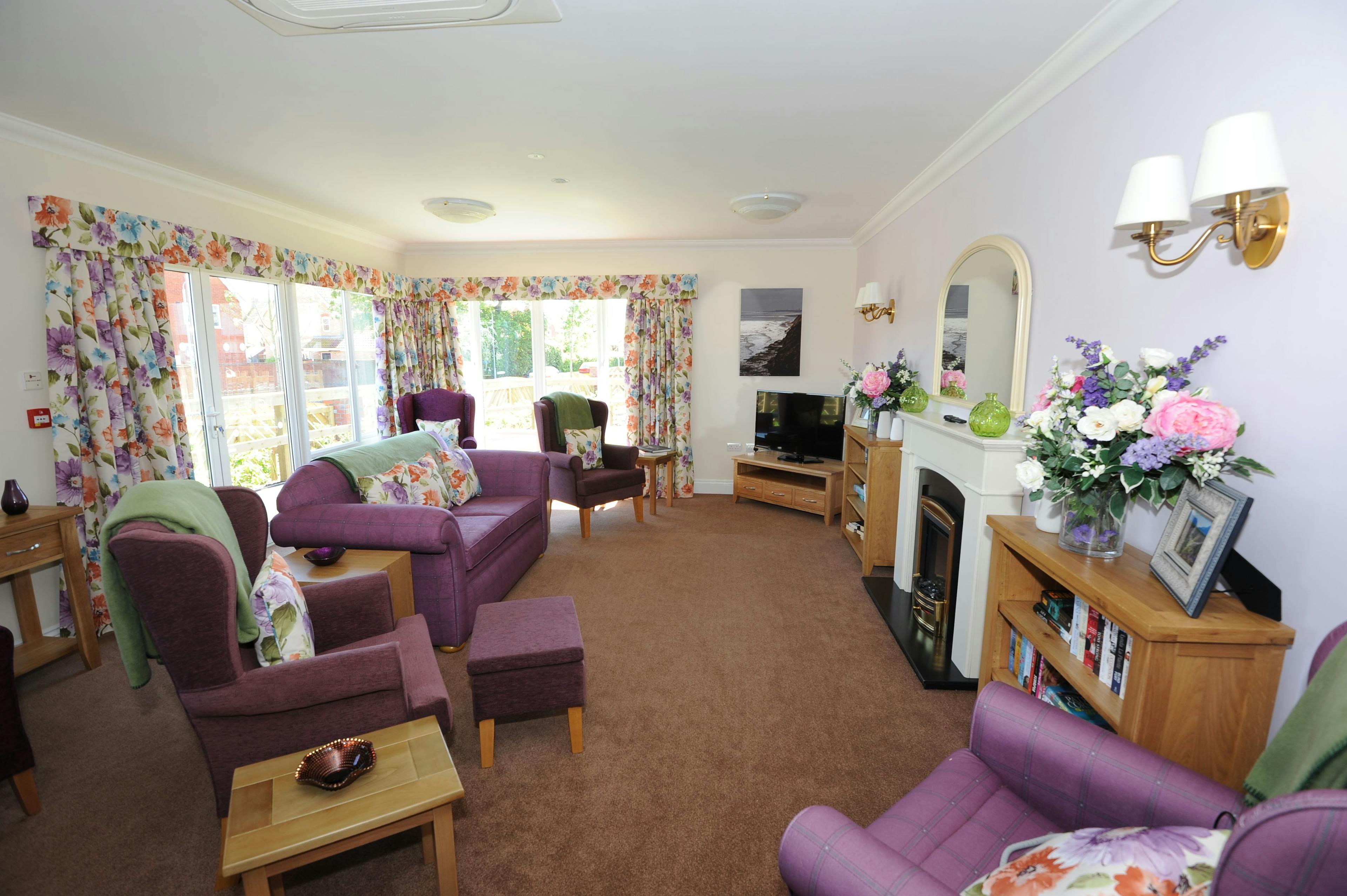 Communal Lounge of Ritson Lodge Care Home in Gorleston-on-Sea, Great Yarmouth