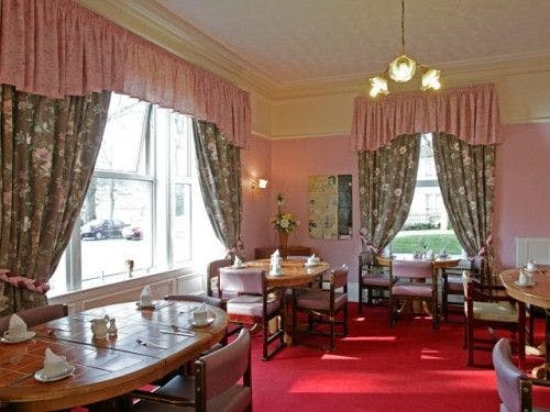 Dining Area of Doonbank Care Home in Ayr, South Ayrshire 
