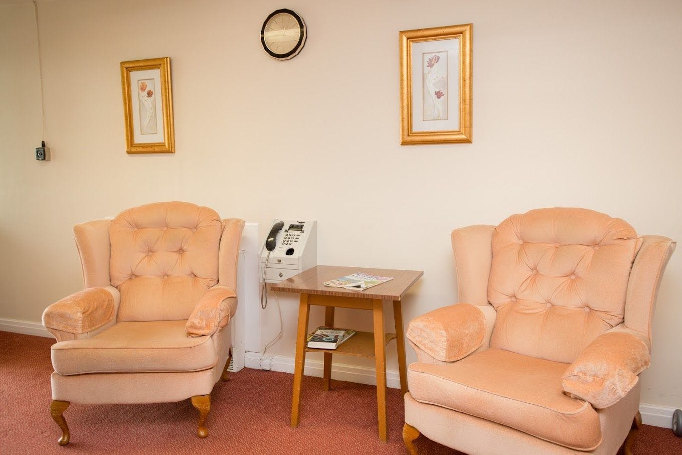 Communal Area at Ermine House Care Home in Lincoln, Lincolnshire