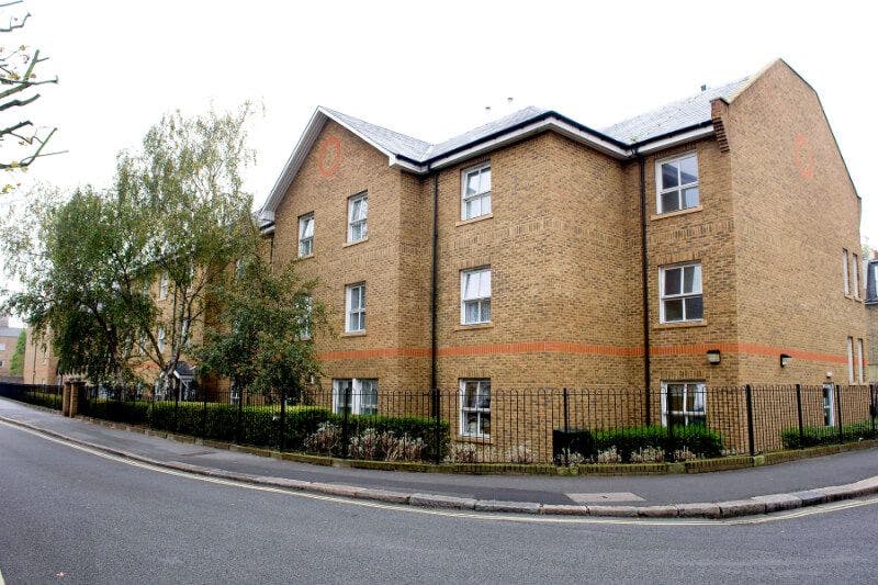 Exterior of Farm Lane care home in London, Greater London