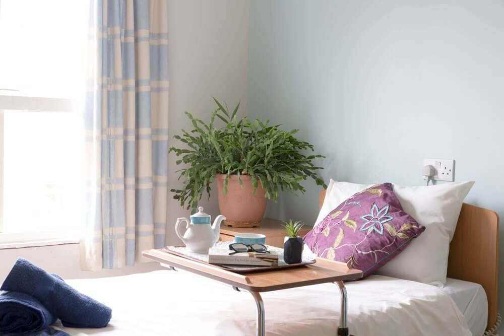 Bedroom of Farm Lane care home in London, Greater London