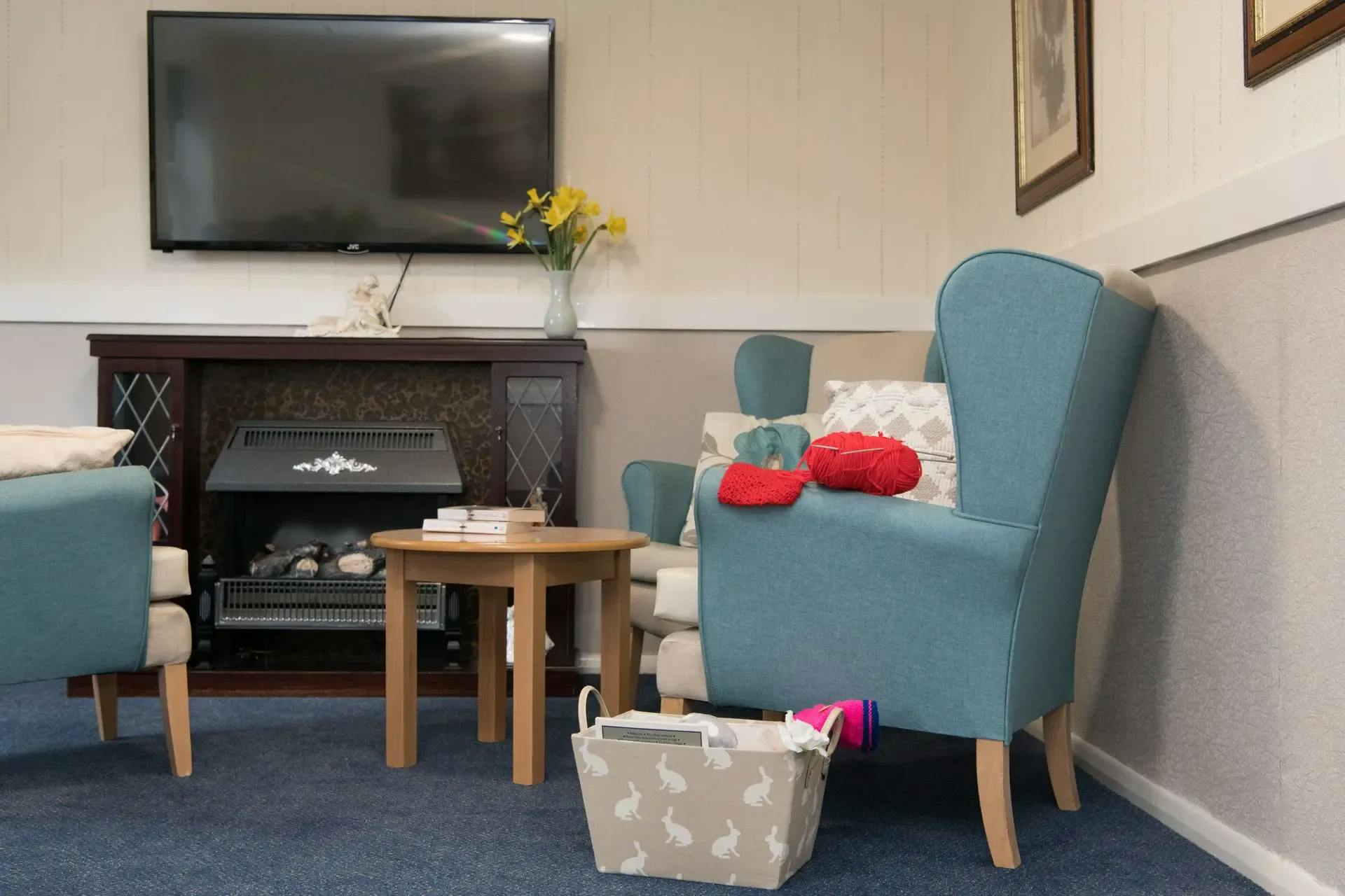 Communal Lounge at Firtree House Care Home in Tunbridge Wells, Kent