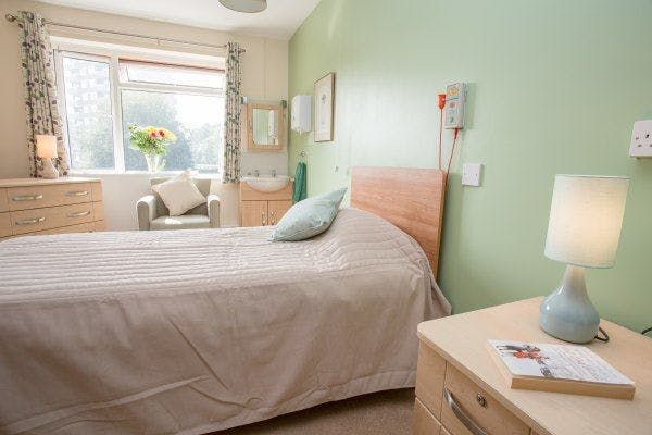 Bedroom at Hartsholme House Care Home in Lincoln, Lincolnshire 