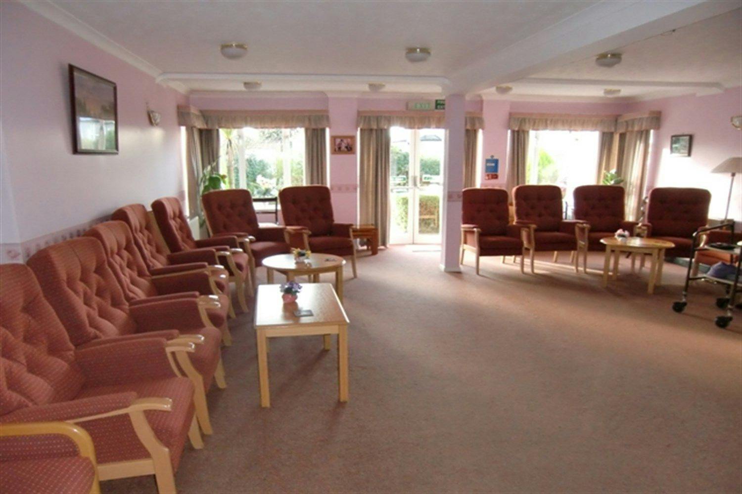 Communal Lounge at Havenvale Retirement Development in Clacton-on-Sea, Essex