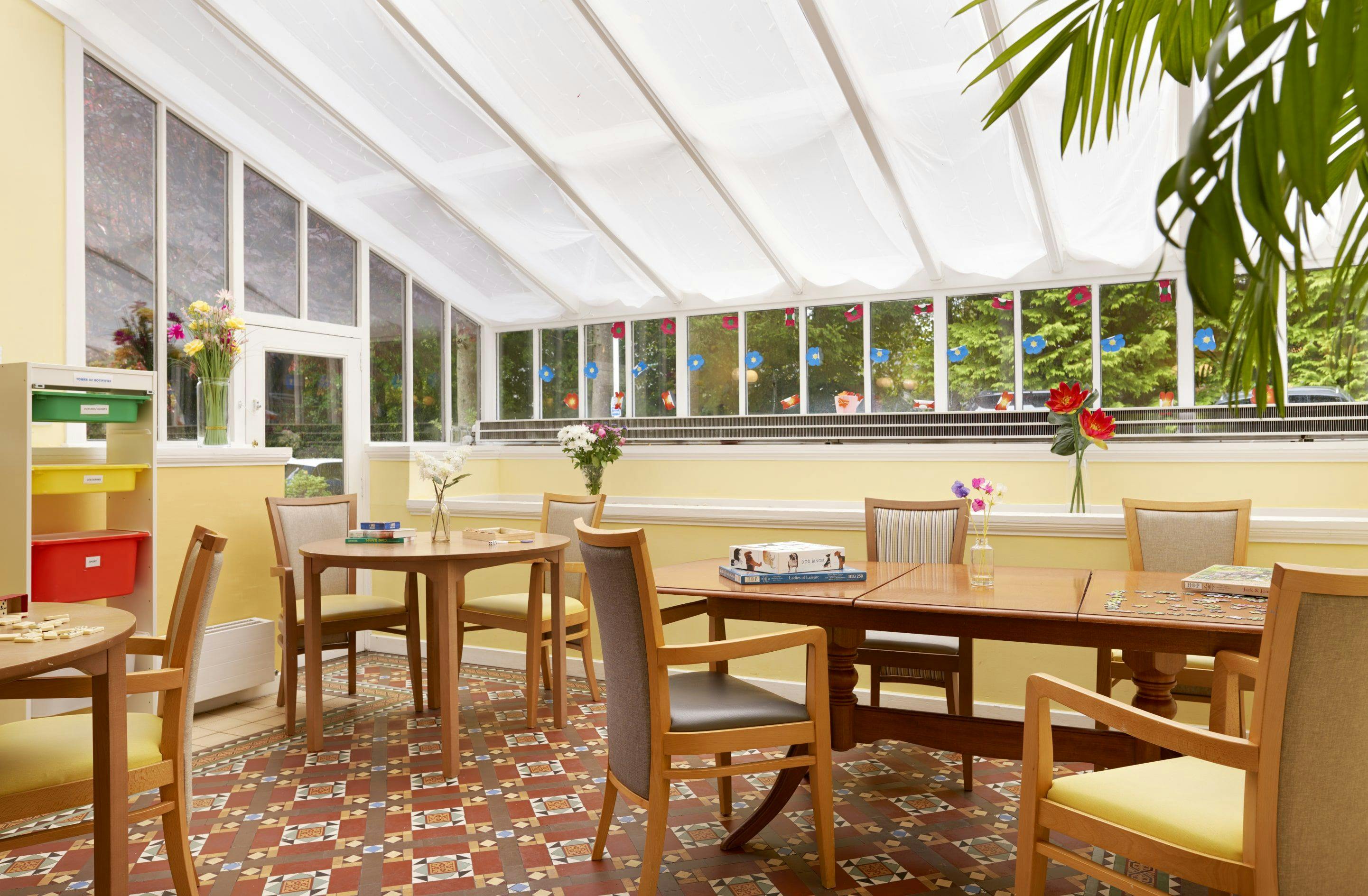 Dining Room at Hawkhill House Care Home in Aberdeen, Aberdeenshire