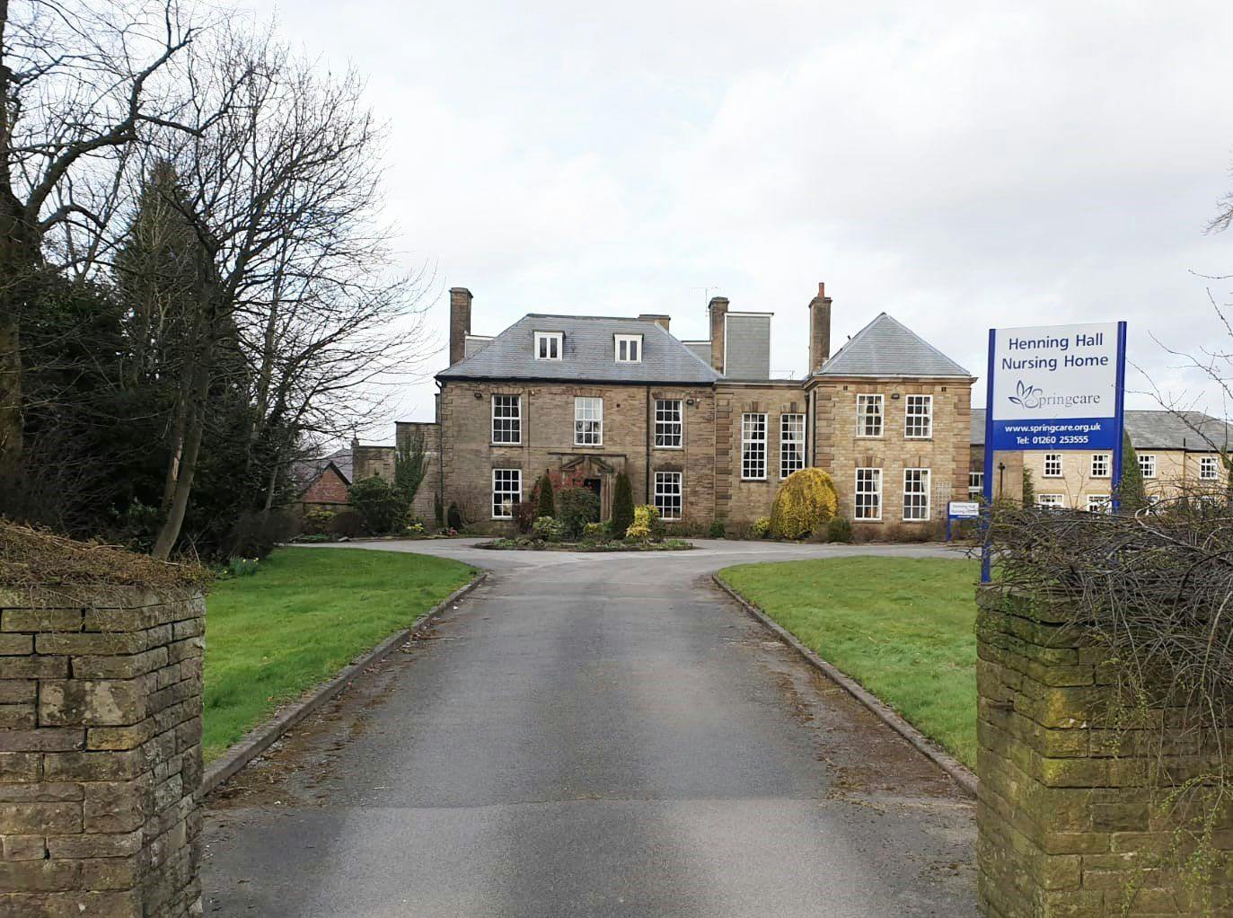 Exterior of Henning Hall in Macclesfield, Cheshire