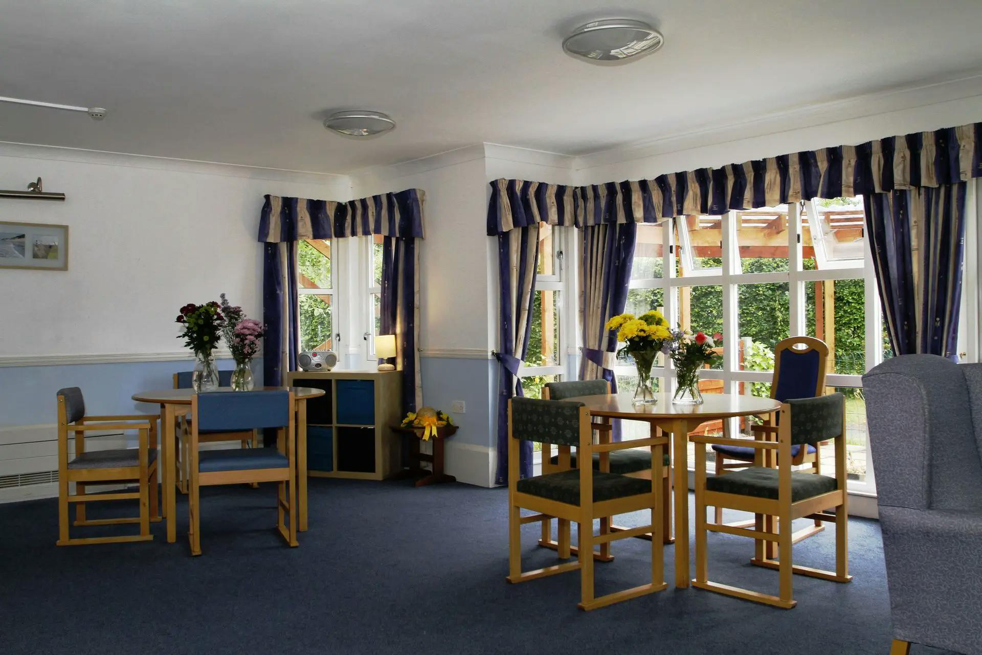 Dining Room at Hillview Court Care Home in Alloa, Clackmanshire
