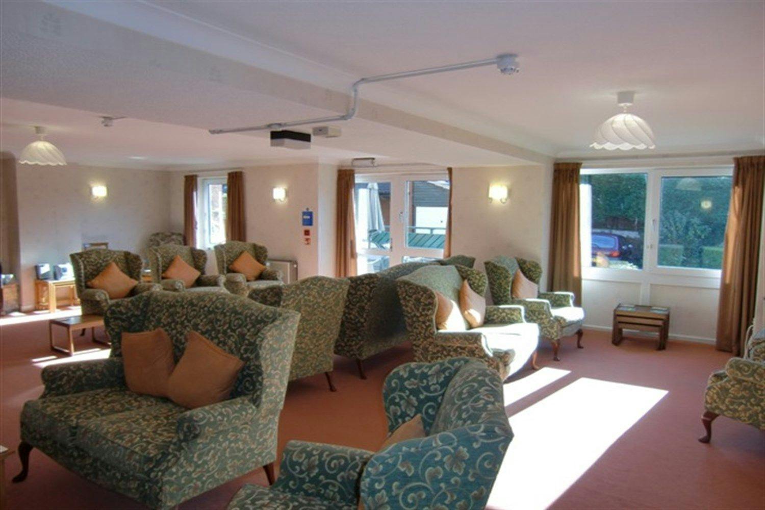 Communal Lounge at Homebank House Retirement Development in Birkenhead, Merseyside 