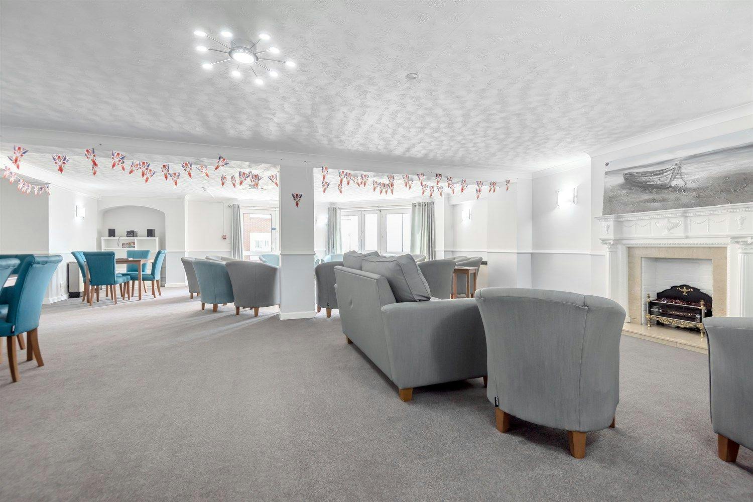 Communal Lounge at Homecove House Retirement Development in Southend-on-Sea, Essex