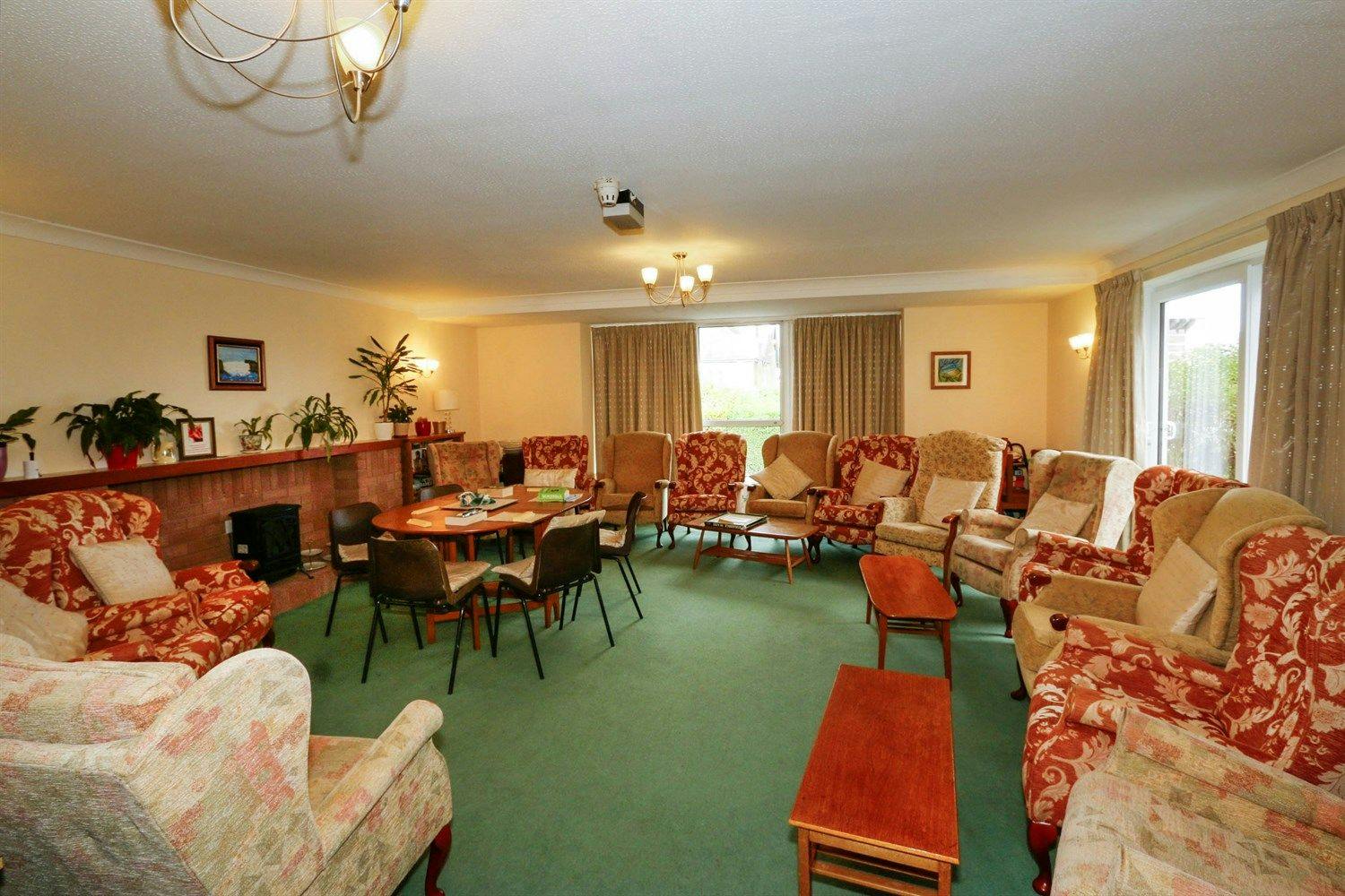Communal Lounge at Homefarris Retirement Development in Shaftesbury, Dorset