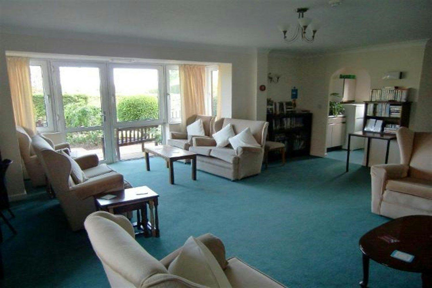 Communal Lounge at Homespa House Retirement Development in Cheltenham, Gloucestershire