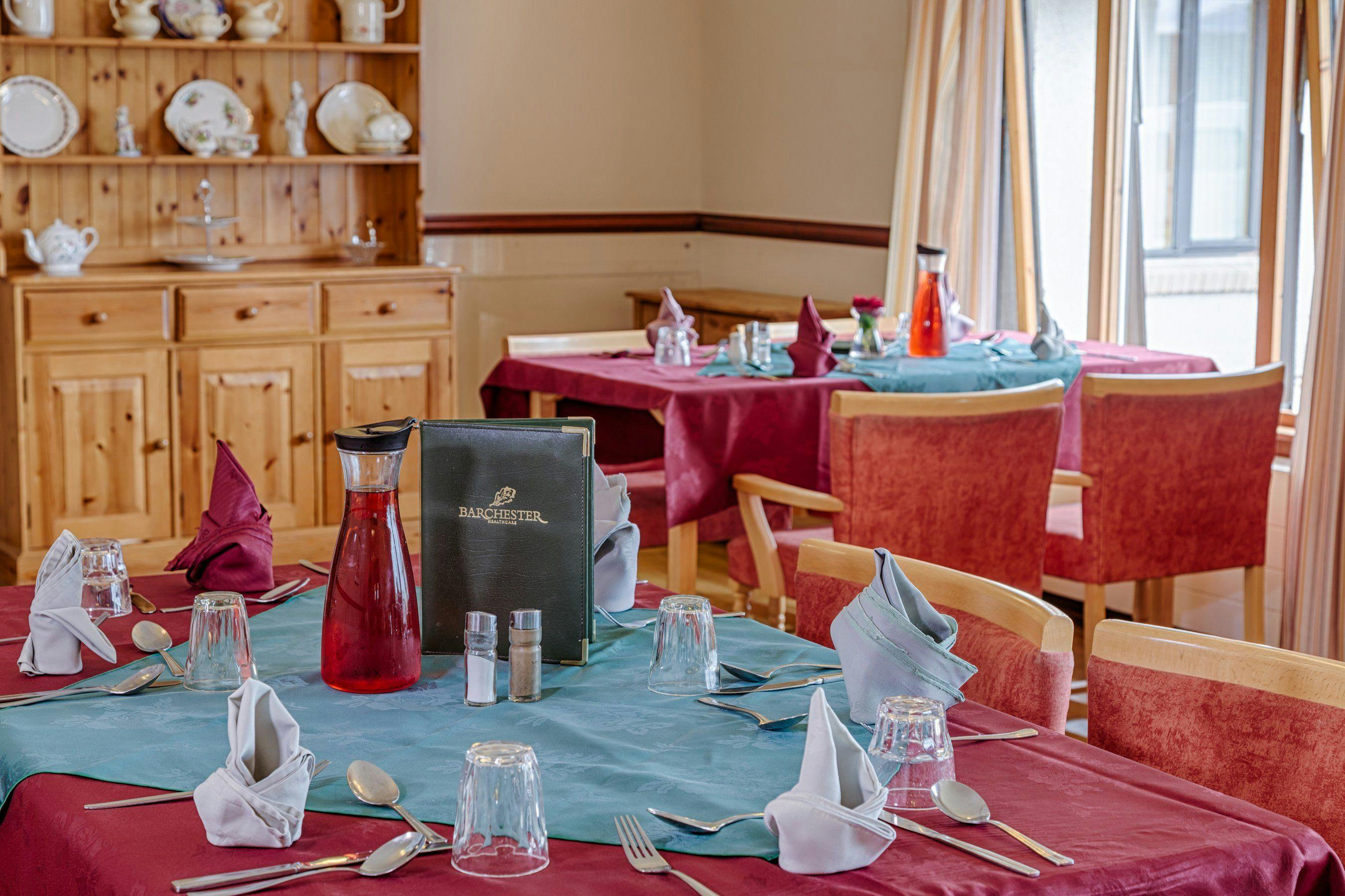 Dining Room at Seaview Care Home in Wick, Highland