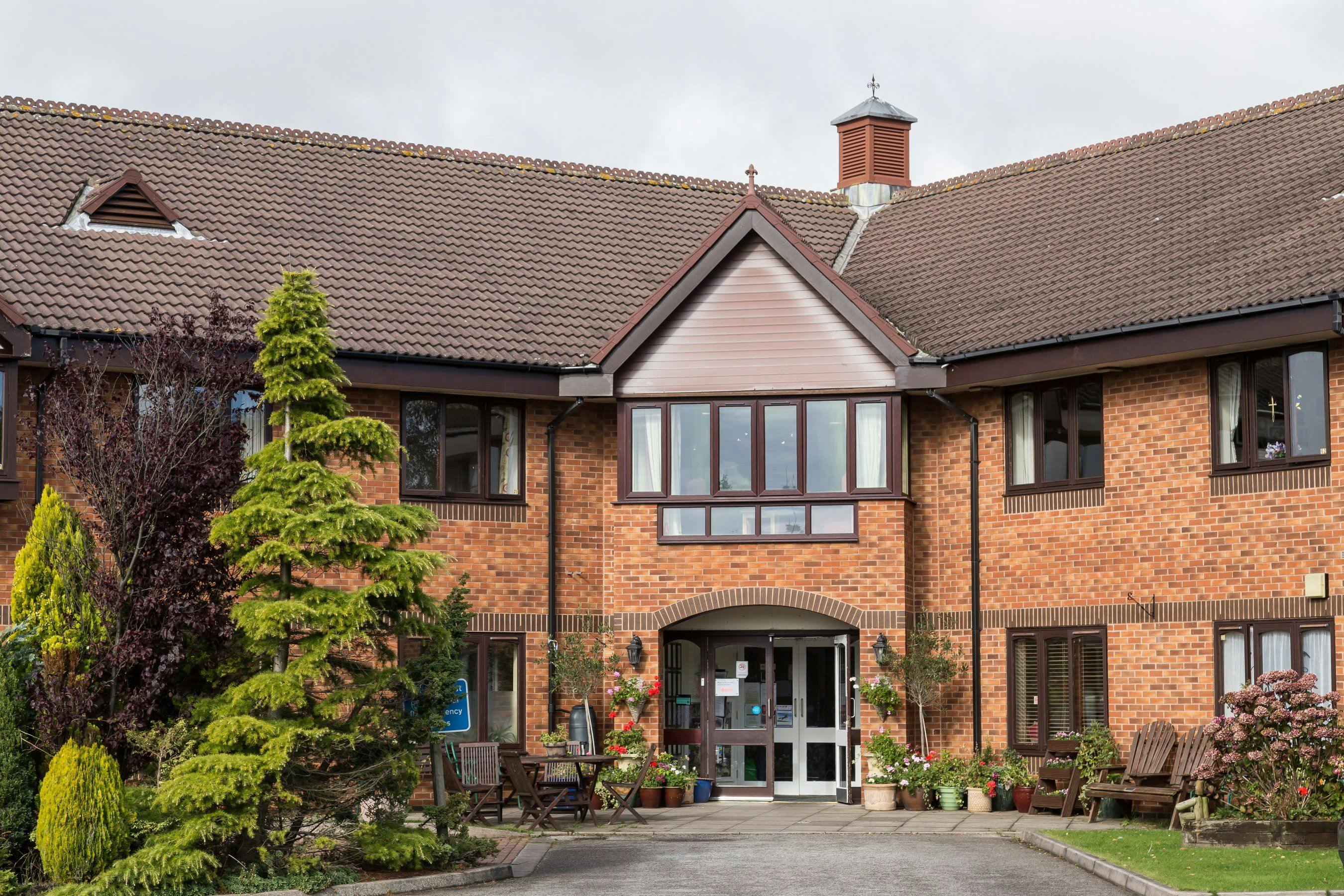 Exterior of Mallard Court Care home in Bridlington, East Riding of Yorkshire