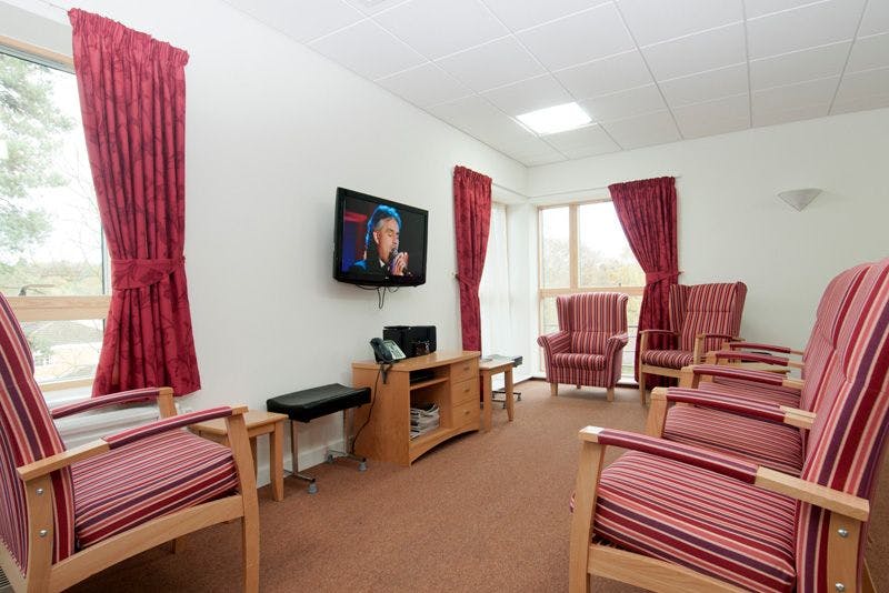 Lounge of Langley Oaks Care Home in Croydon, Greater London