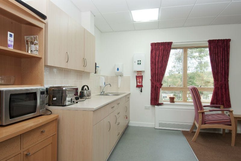 Kitchen of Langley Oaks Care Home in Croydon, Greater London