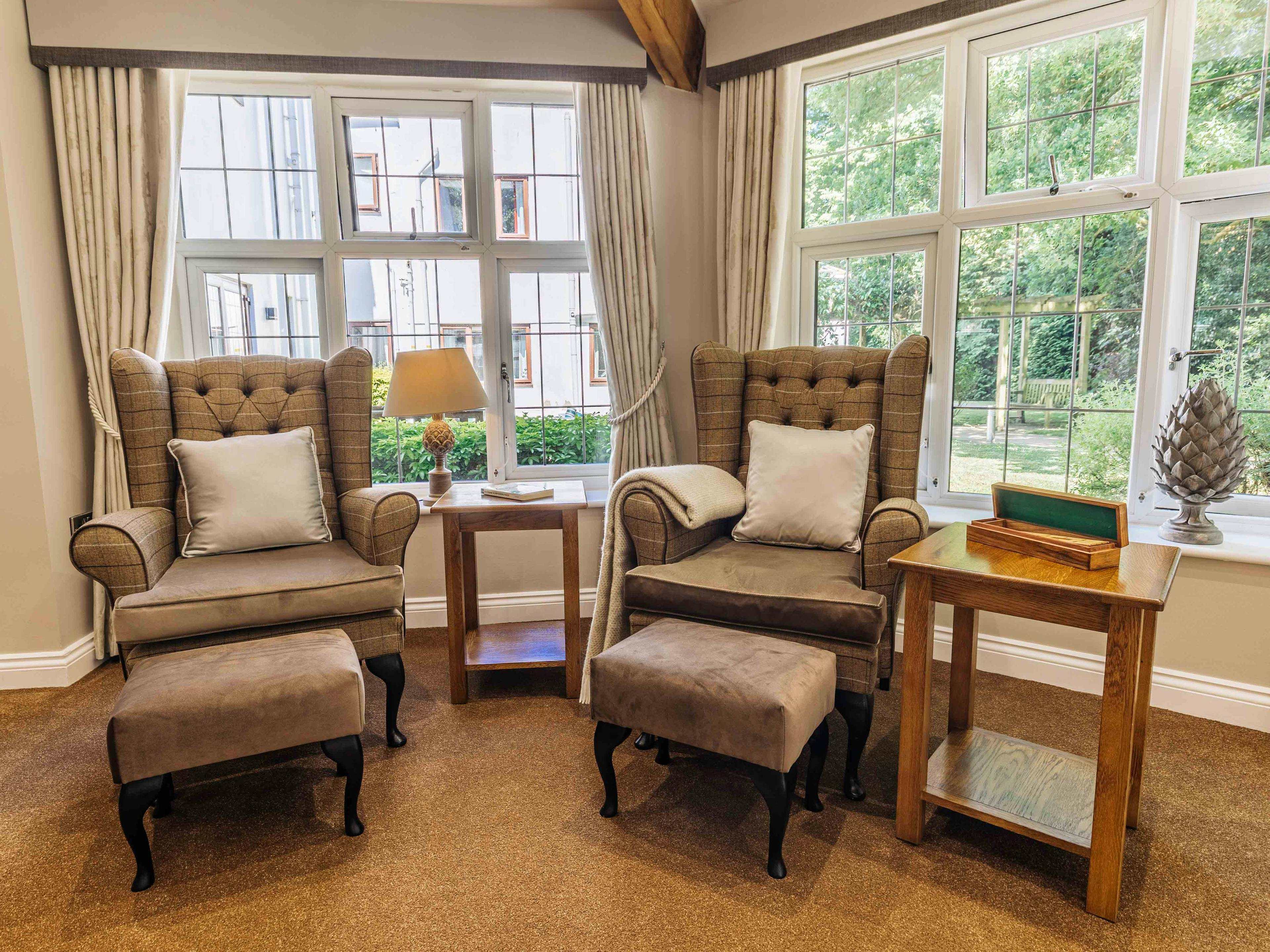 Communal Area at Lawton Manor Care Home in Kidsgrove, Newcastle-under-Lyme