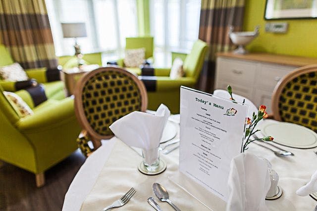 Dining Room at Rivermead Care Home in Malton, North Yorkshire