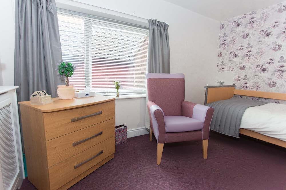 Bedroom at Madeira House Care Home in Louth, East Lindsey