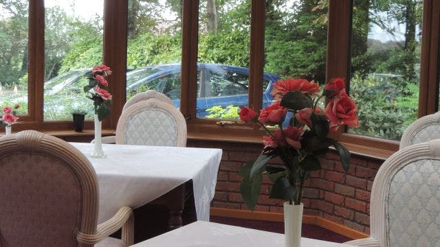 Dining Area of Alexandra Court Care Home in Cleveleys, Wyre