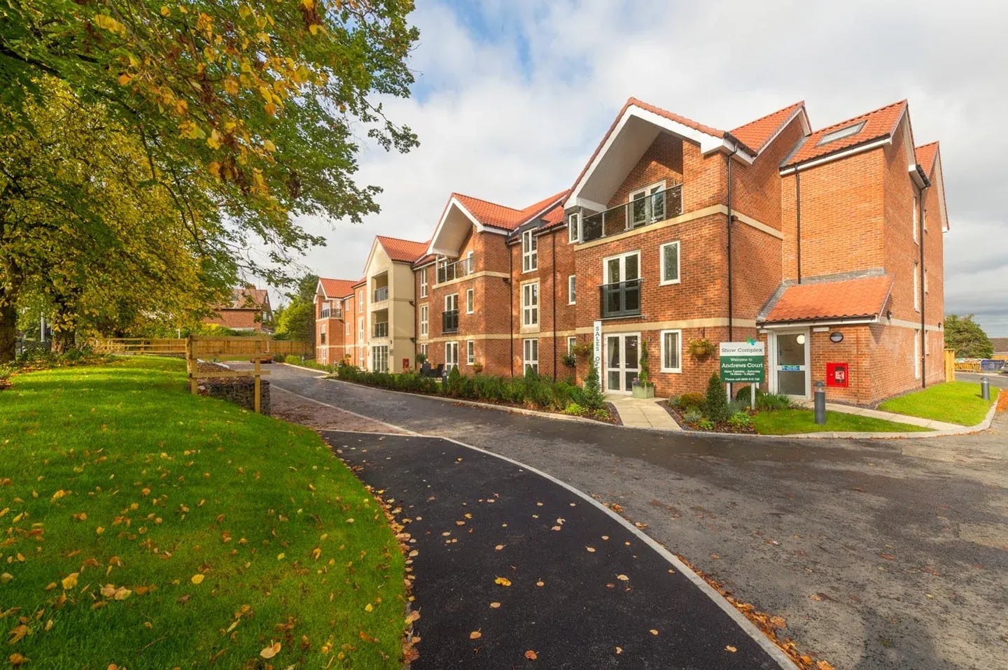 Exterior of Andrews Court Retirement Village  in East Riding of Yorkshire, Yorkshire and Humber