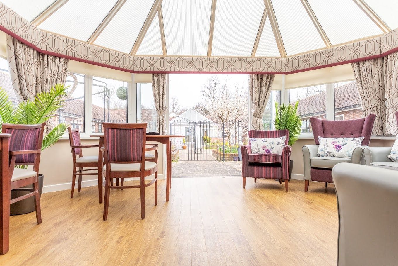 Communal Area at Monread Lodge Care Home in Hertfordshire, East of England