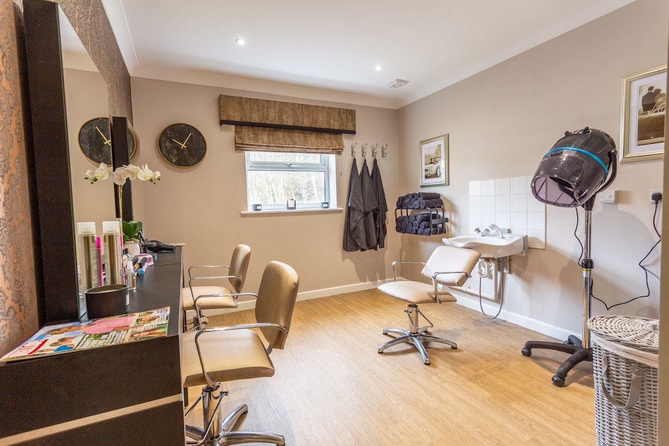 Salon at Monread Lodge Care Home in Hertfordshire, East of England