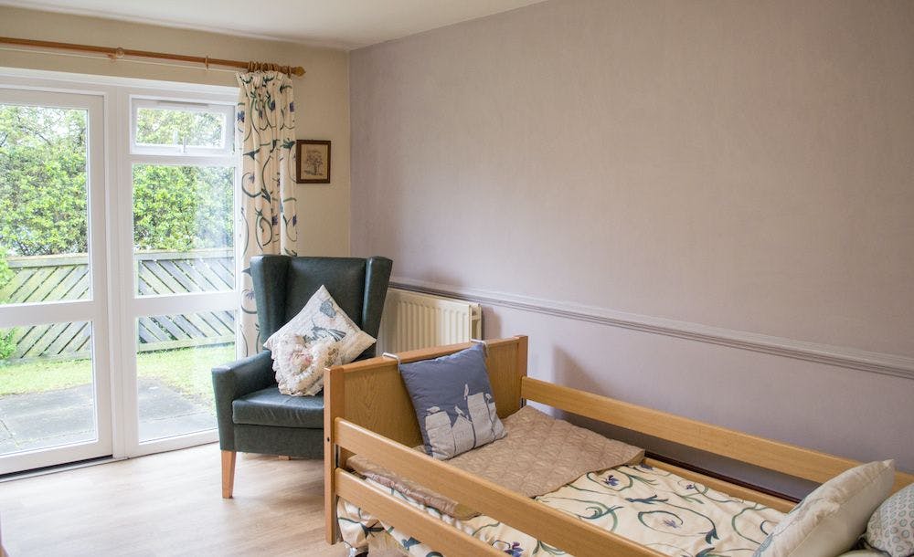 Bedroom at Netherton Green Care Home in Dudley, West Midlands