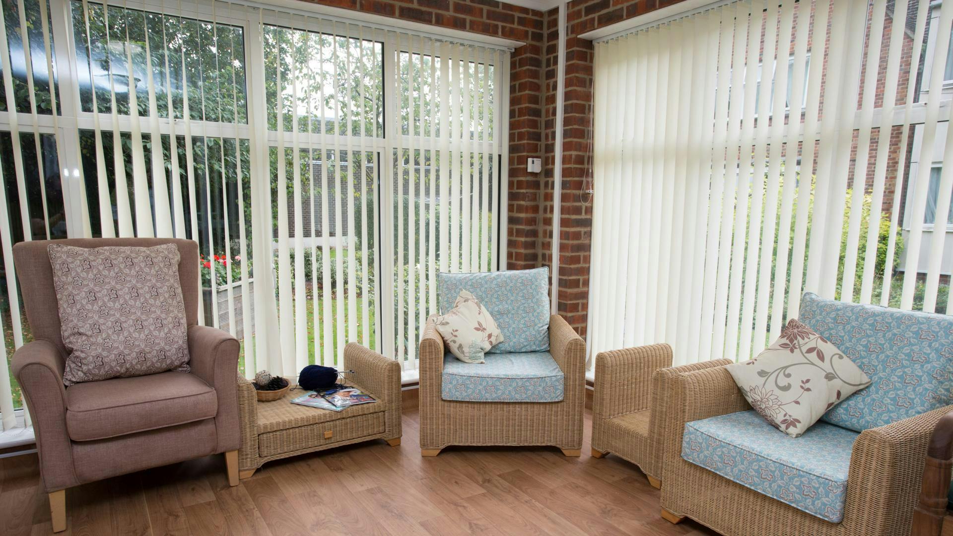 Communal Area at Willowcroft Care Home in Salisbury, Wiltshire
