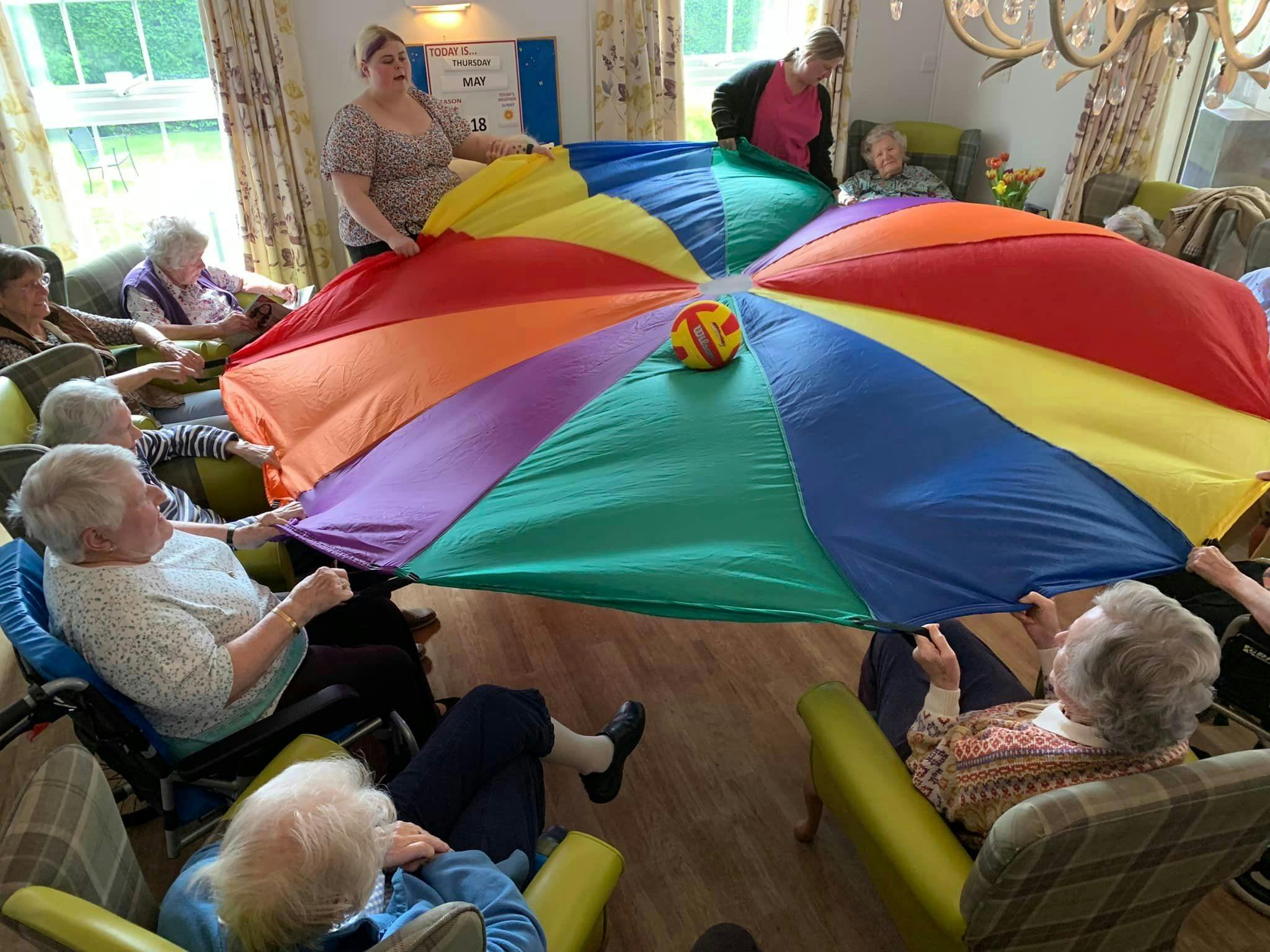 Activities at Downs House Care Home in Petersfield, Hampshire