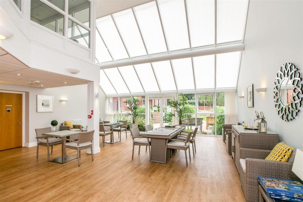 Communal Area at Park House Retirement Development in Hertfordshire, East of England
