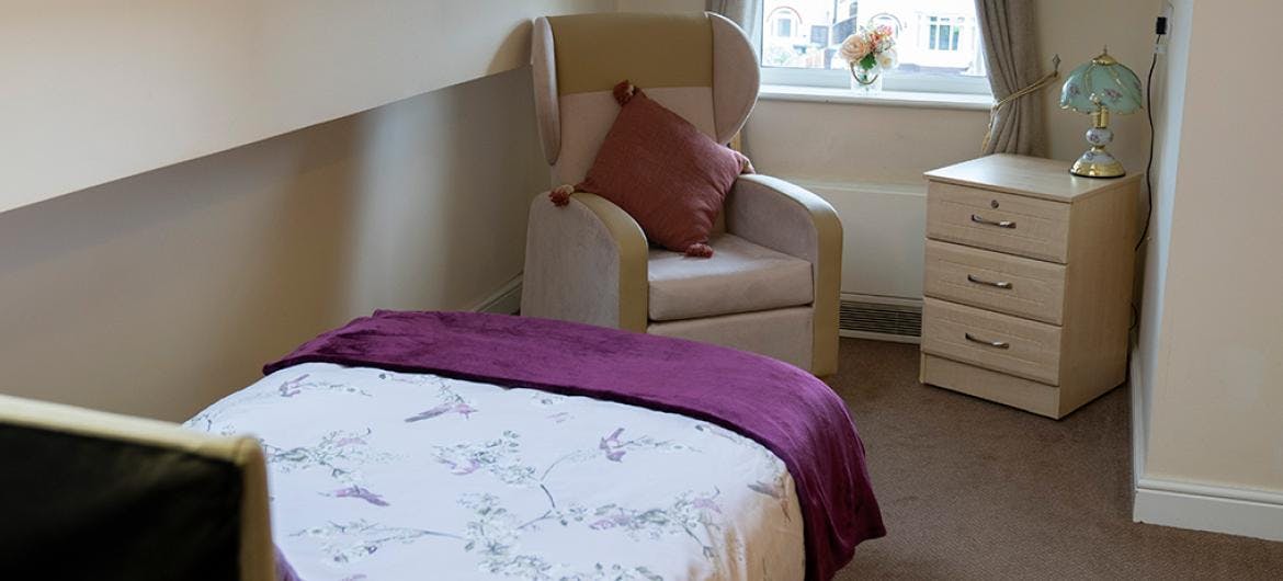 Bedroom at Ravenhurst Residential, Stourport-on-Severn