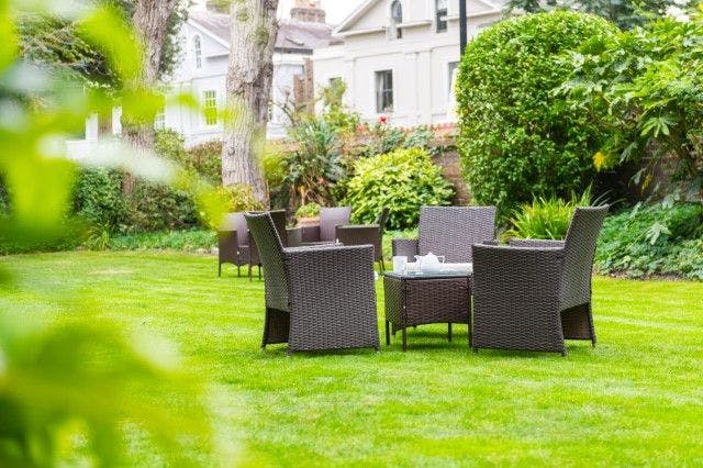 Garden at the Rectory Court Care Home in London