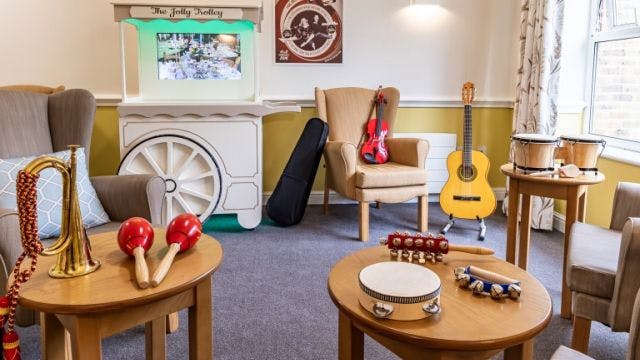 Activity Room at River View Care Home in Reading, Berkshire