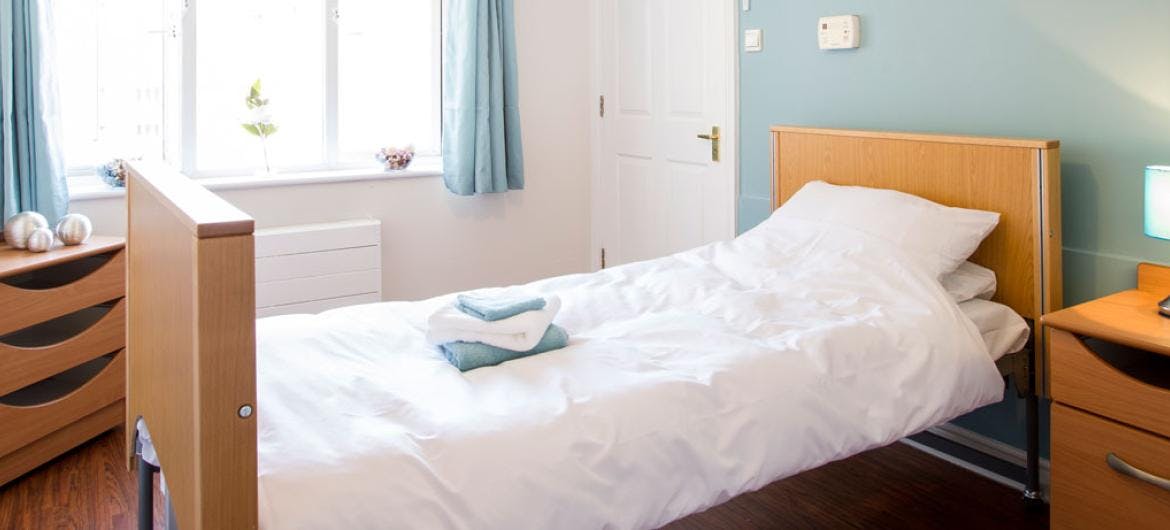 Bedroom at Riverlee Residential & Nursing Home, Greenwich, London