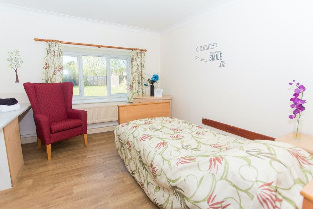 Bedroom at Ryland View Care Home in Tipton, Sandwell