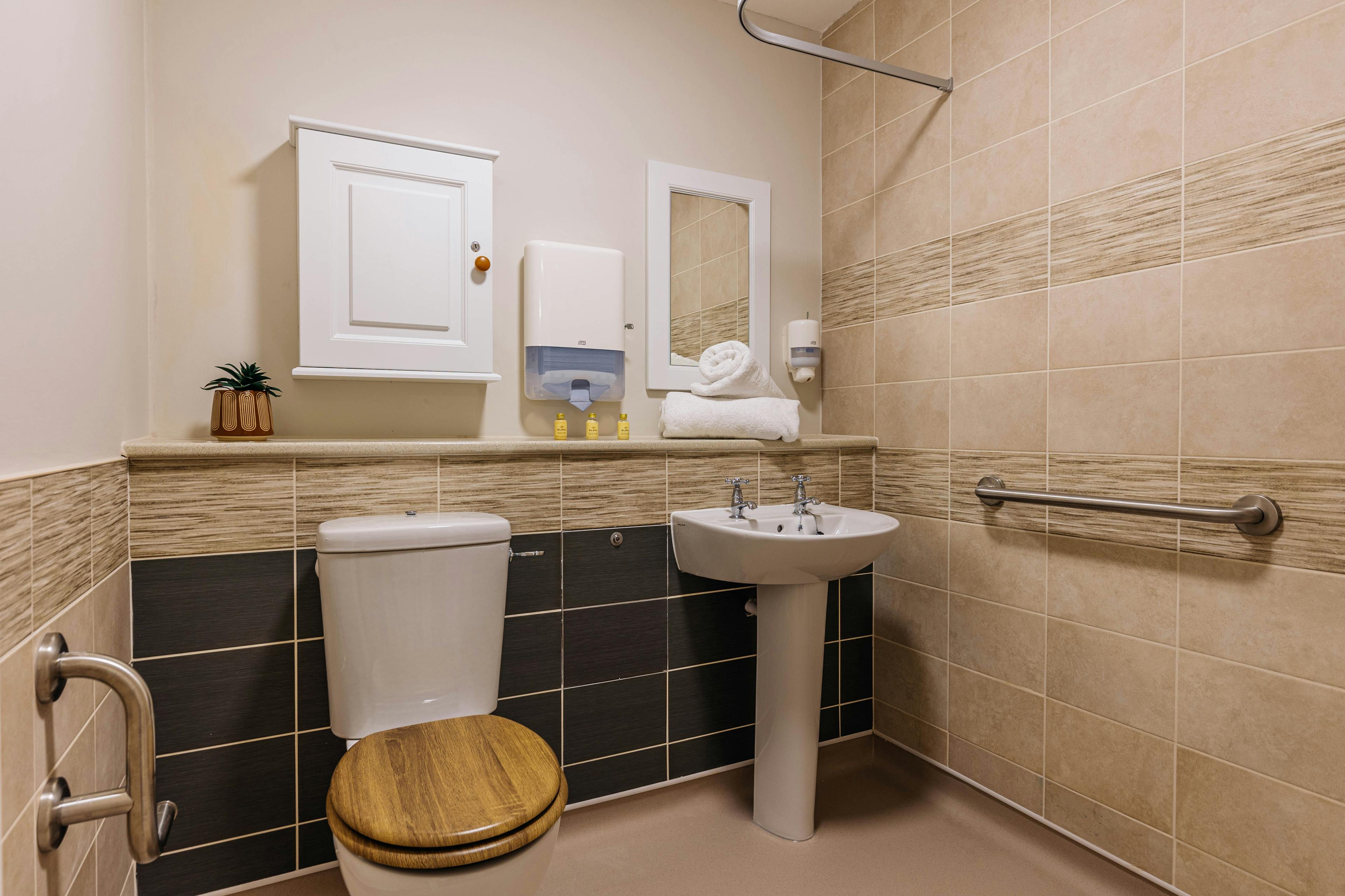 Bathroom at Scarborough Hall Care Home in Scarborough, North Yorkshire
