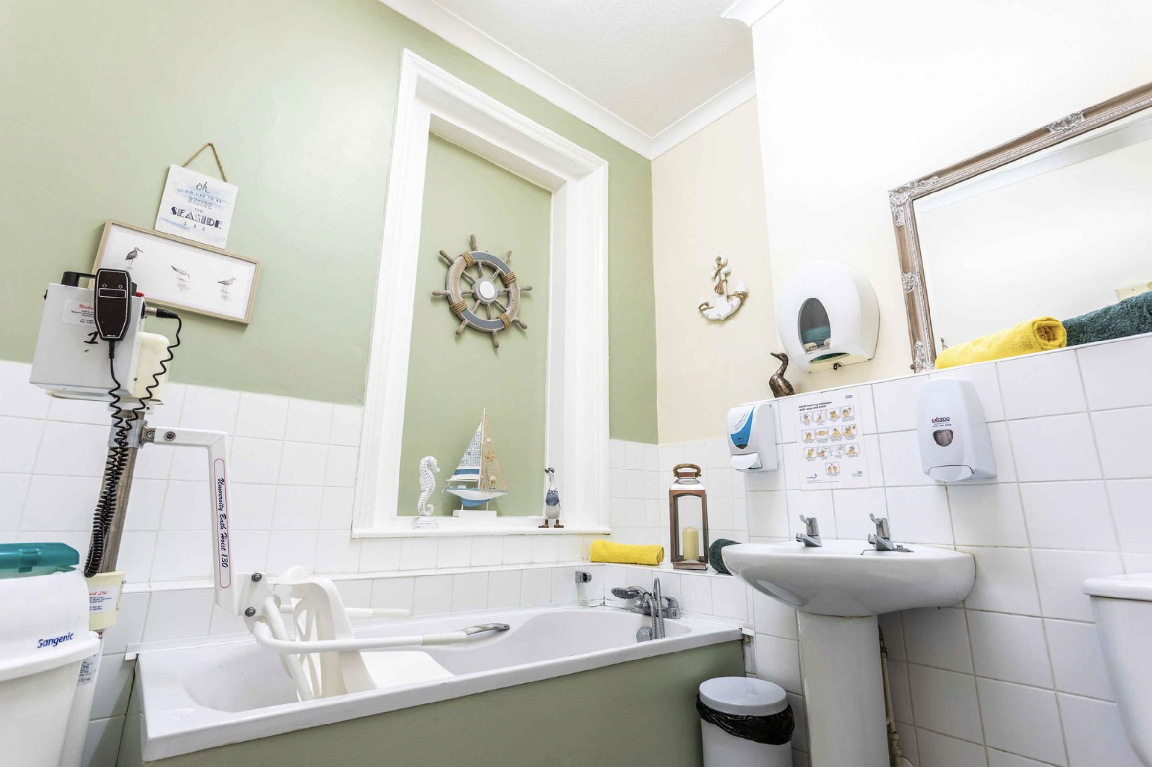 Bathroom of Haslington Lodge care home in Greenhithe, Dartford