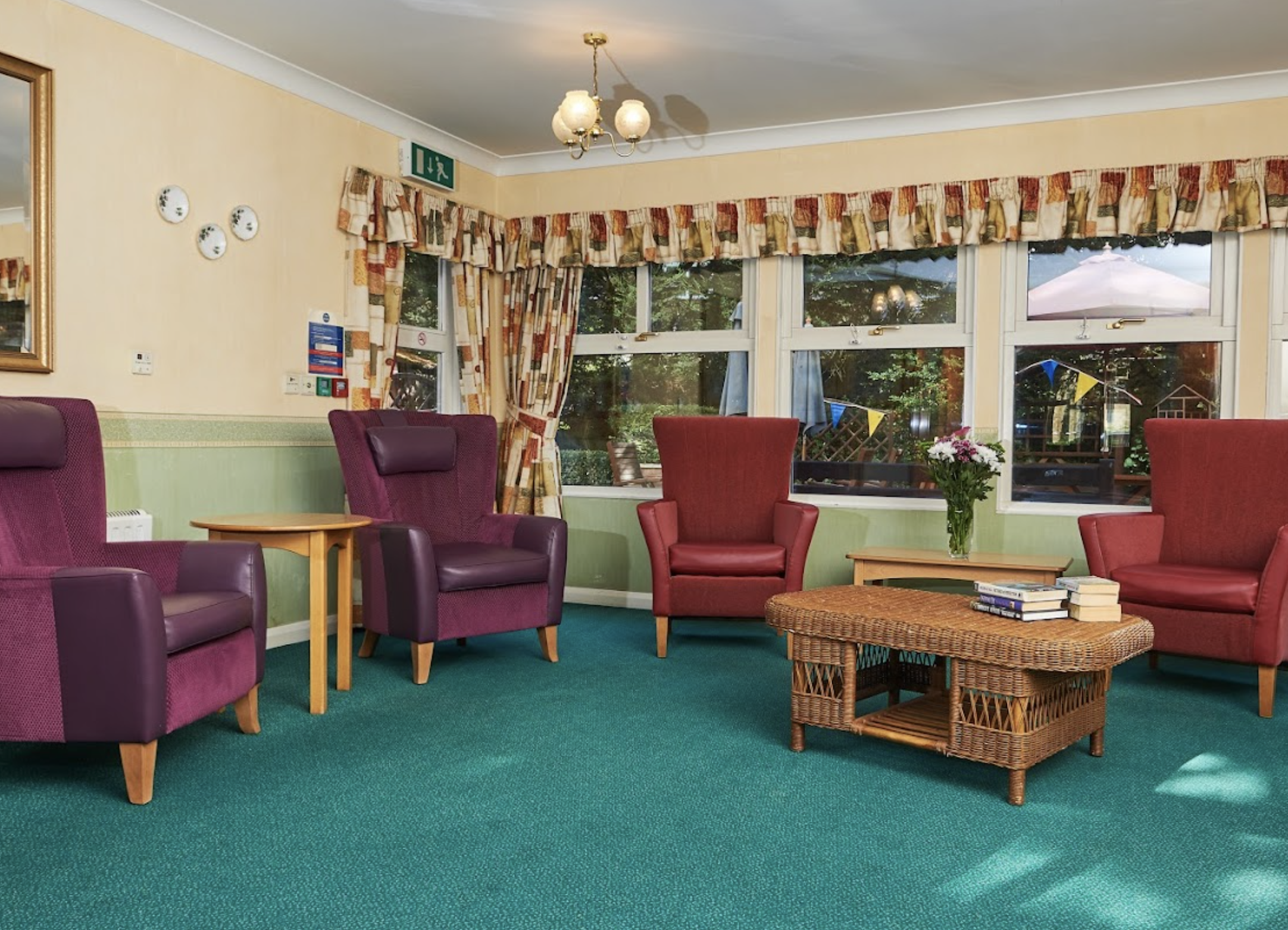 Lounge of Whitefarm Lodge Care Home in Twickenham, Richmond upon Thames