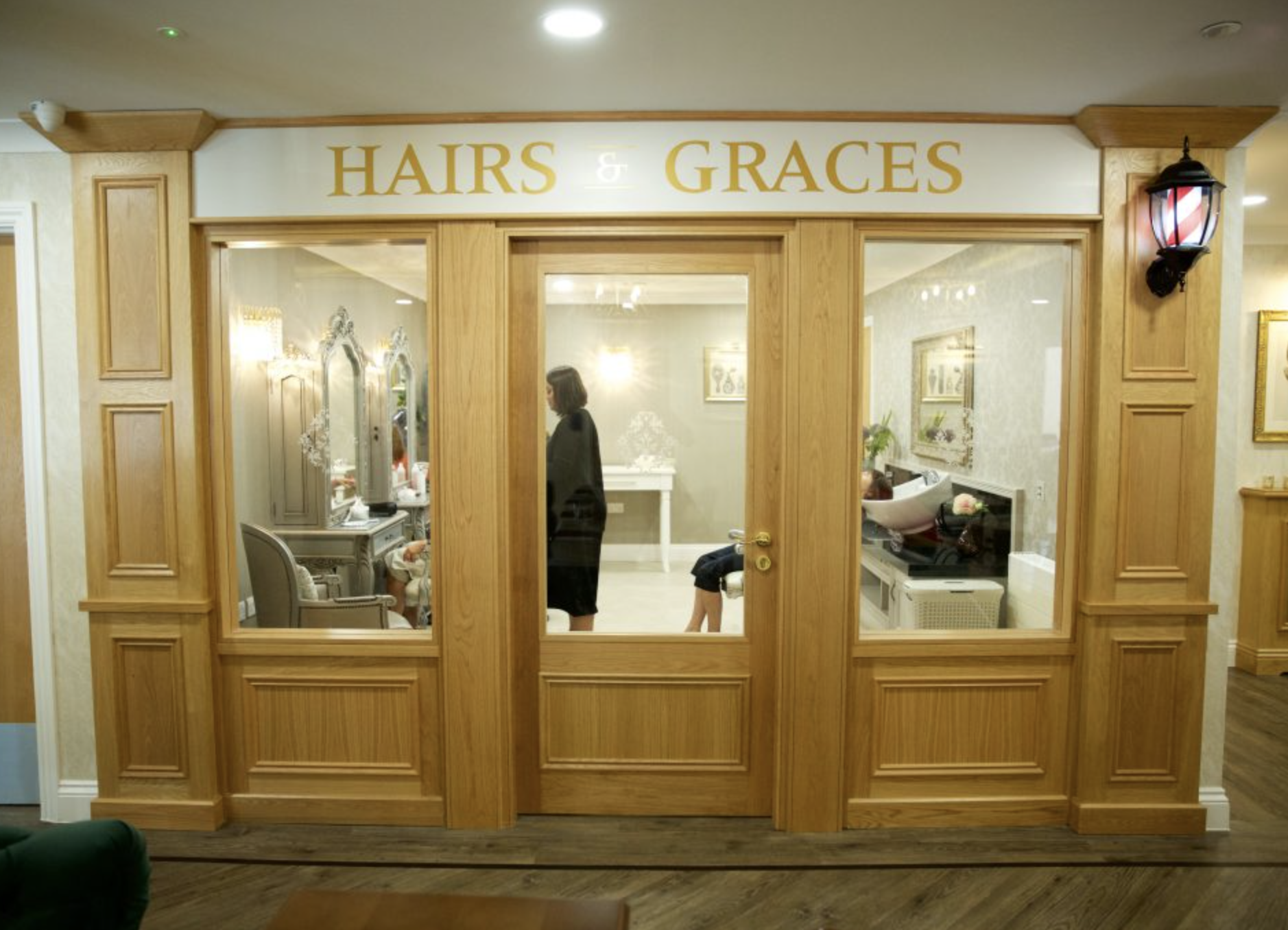 Hair Salon of Carlton Court care home in Barnet, London