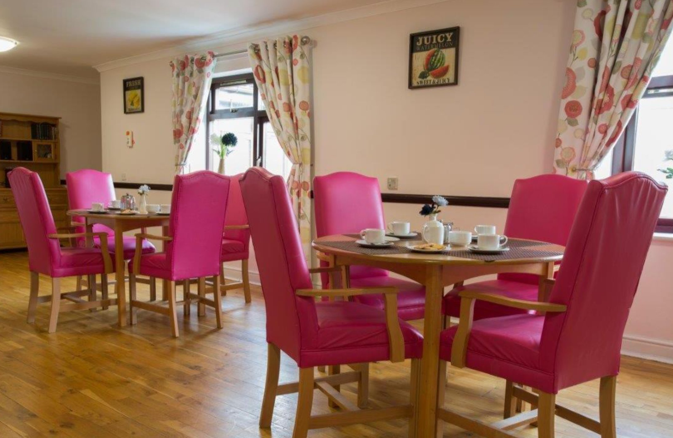 Dining room of Stamford care home in Edmonton, London