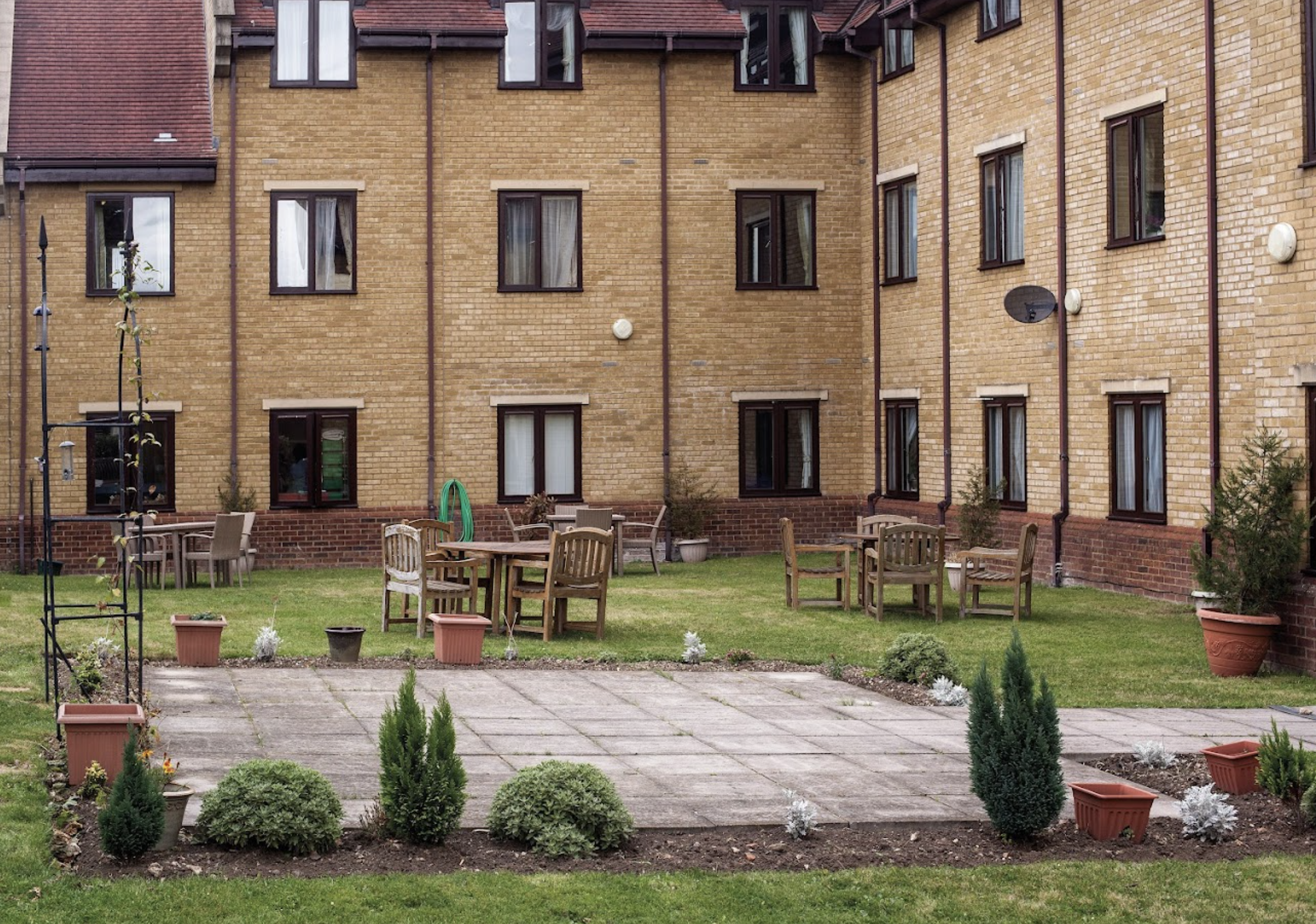 Exterior of Middlesex Manor care home in Wembley, London