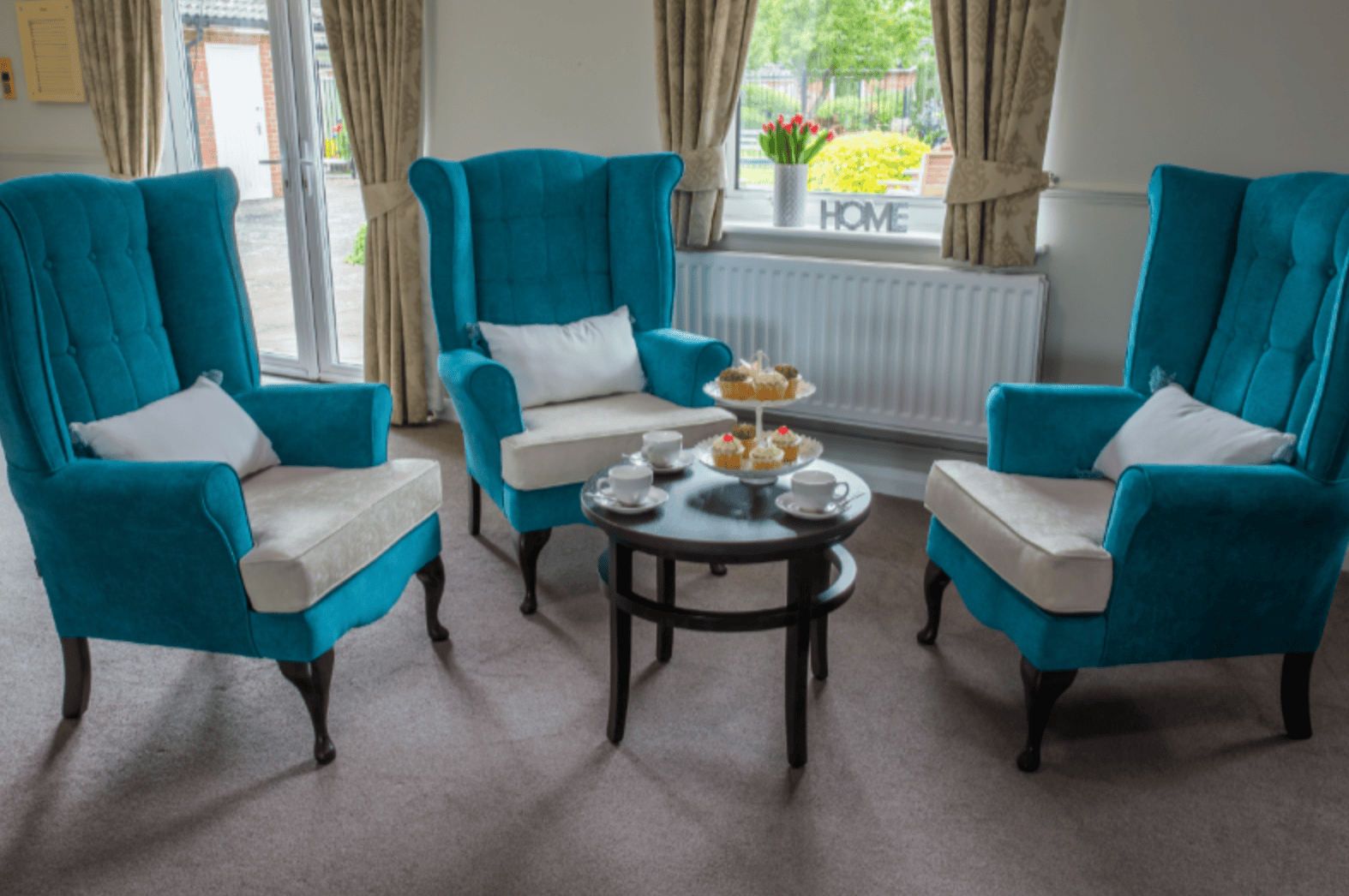 Lounge of Chilton Meadows in Stowmarket, Suffolk
