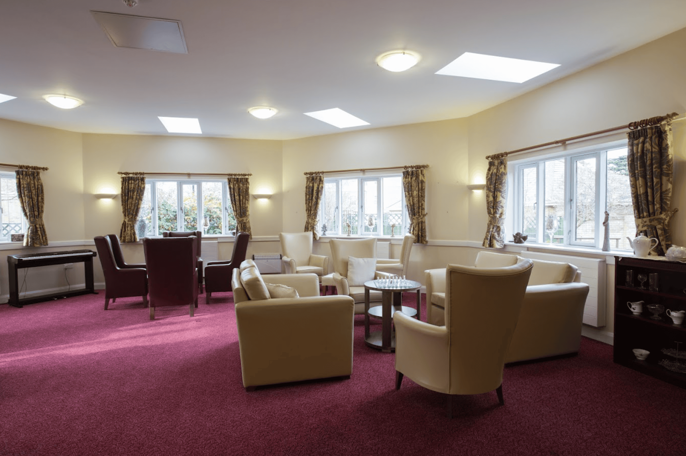Lounge of Aston Court in Sutton Coldfield, Warwickshire